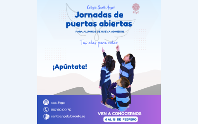 Jornadas de Puertas Abiertas 2024 / Solicitud de admisión: curso 2024-25.